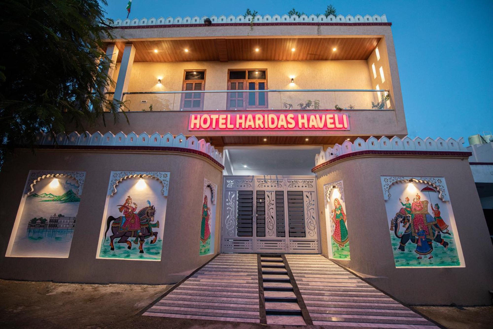 Hotel Haridas Haveli Udaipur Exteriör bild