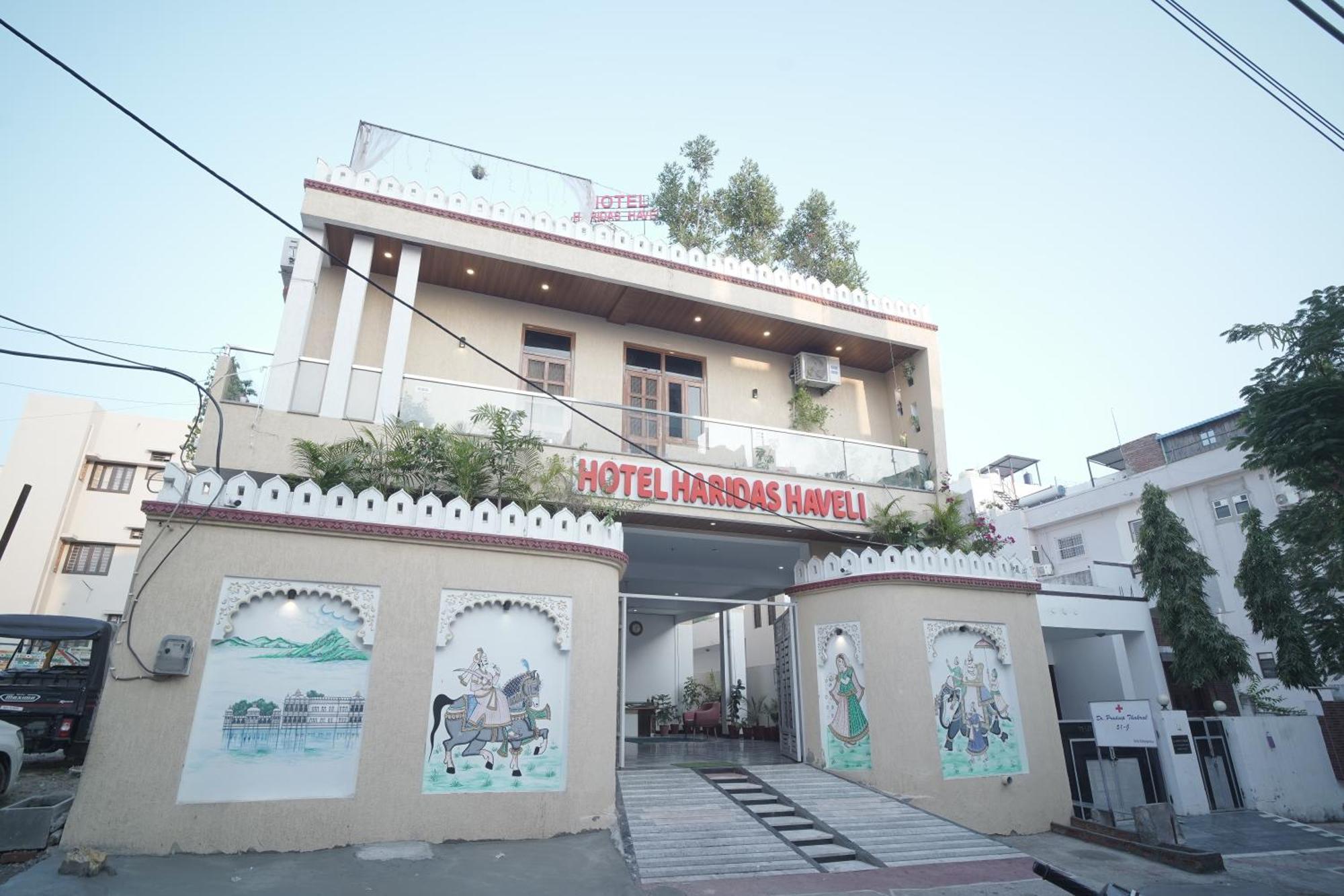Hotel Haridas Haveli Udaipur Exteriör bild