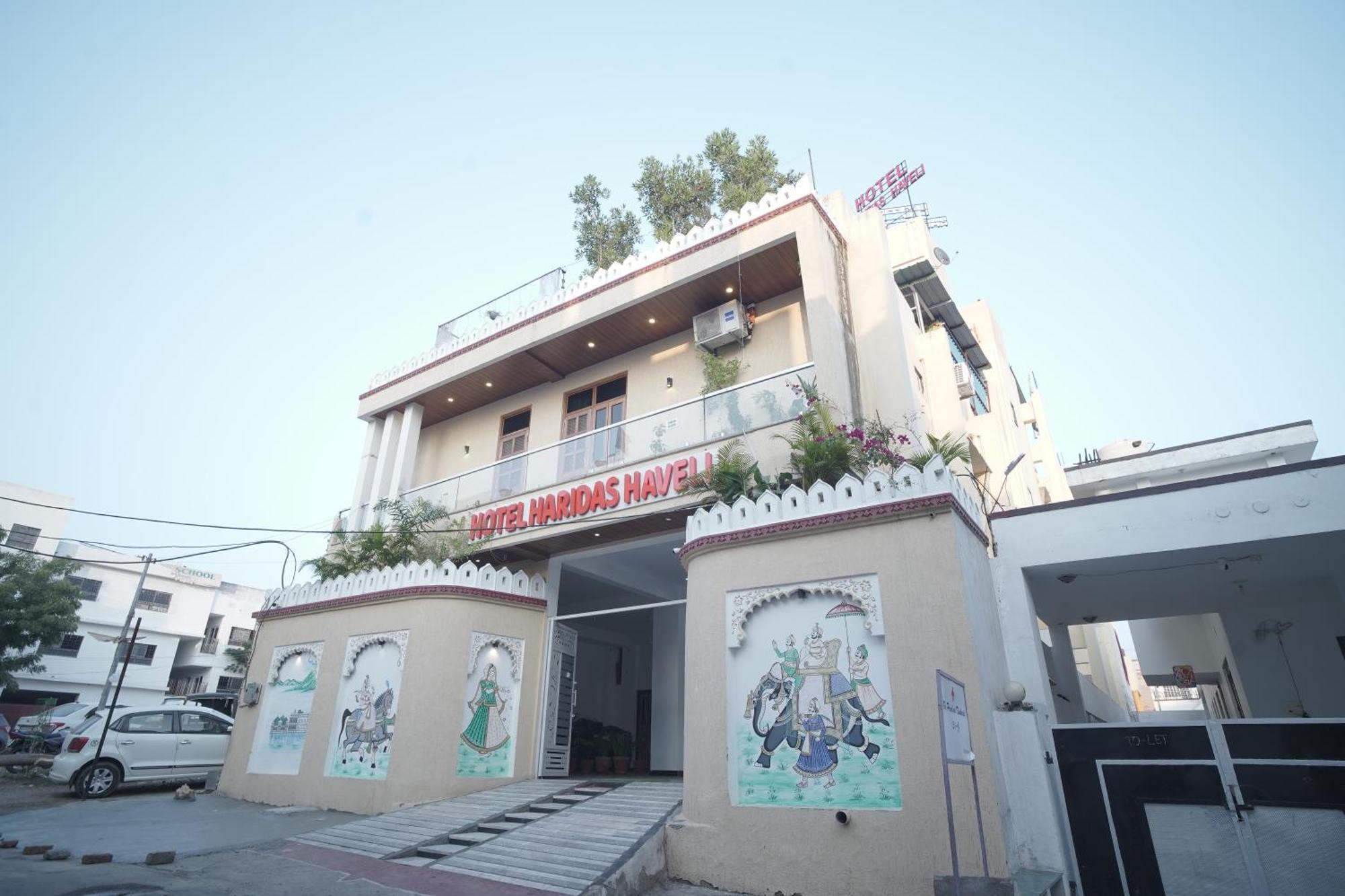 Hotel Haridas Haveli Udaipur Exteriör bild