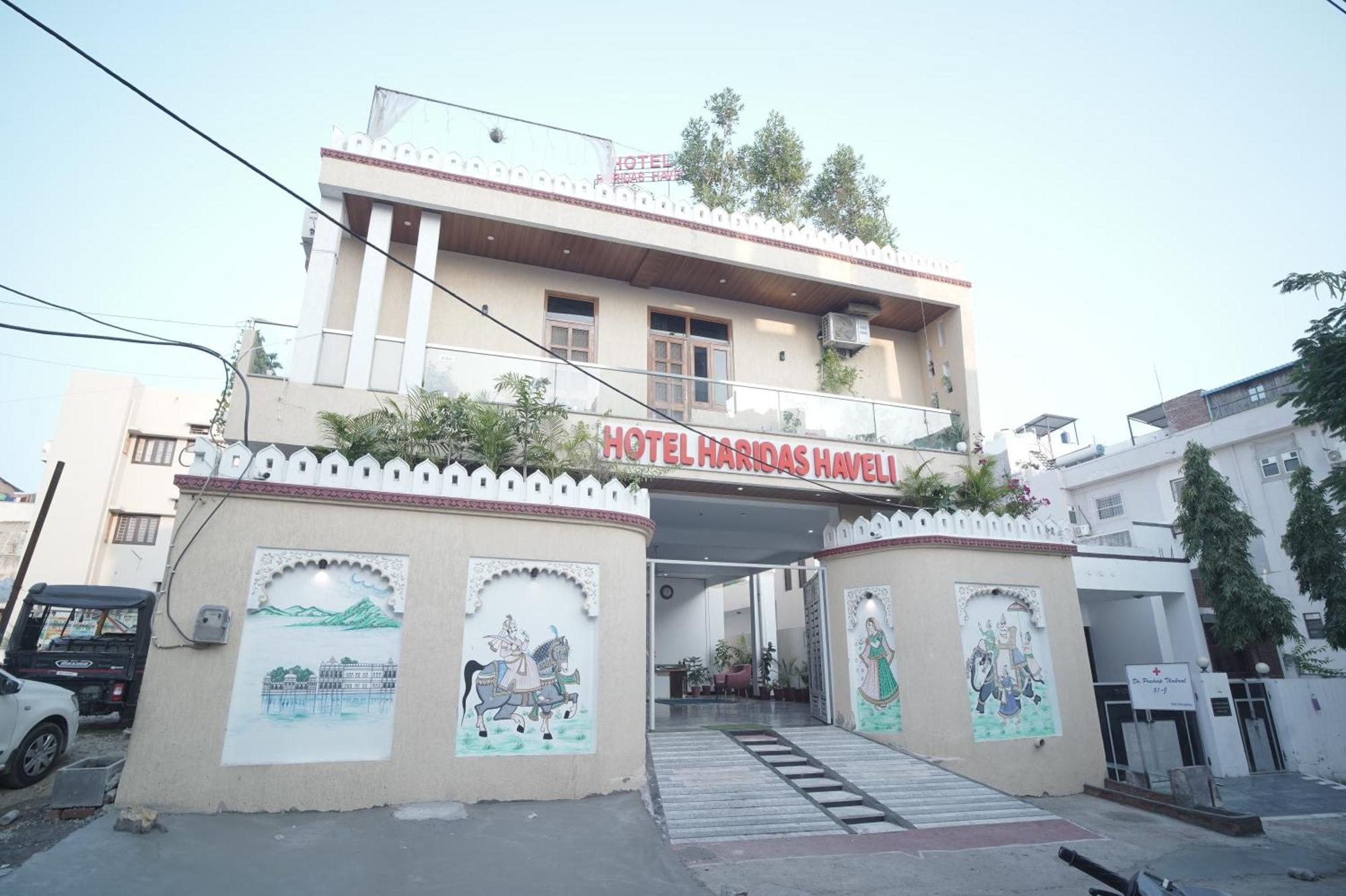 Hotel Haridas Haveli Udaipur Exteriör bild